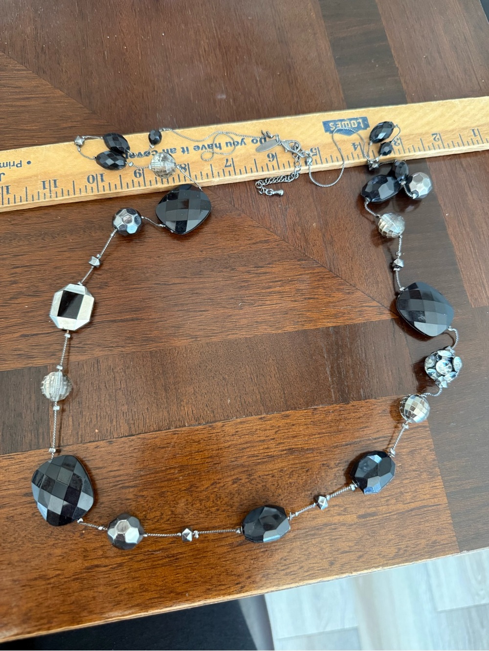 Stamped NY Necklace
